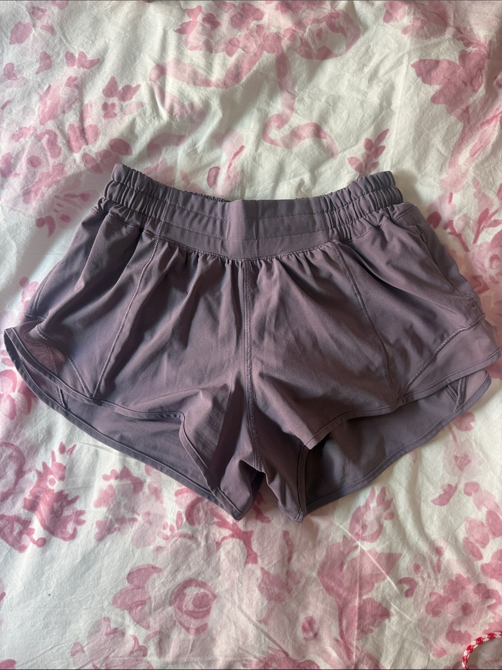 lululemon athletica Lavender Plum Hotty Hot Shorts